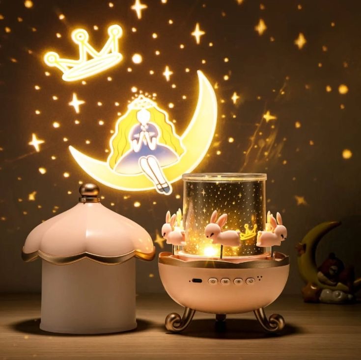 چراغ خواب پرژکتوری کاروسل