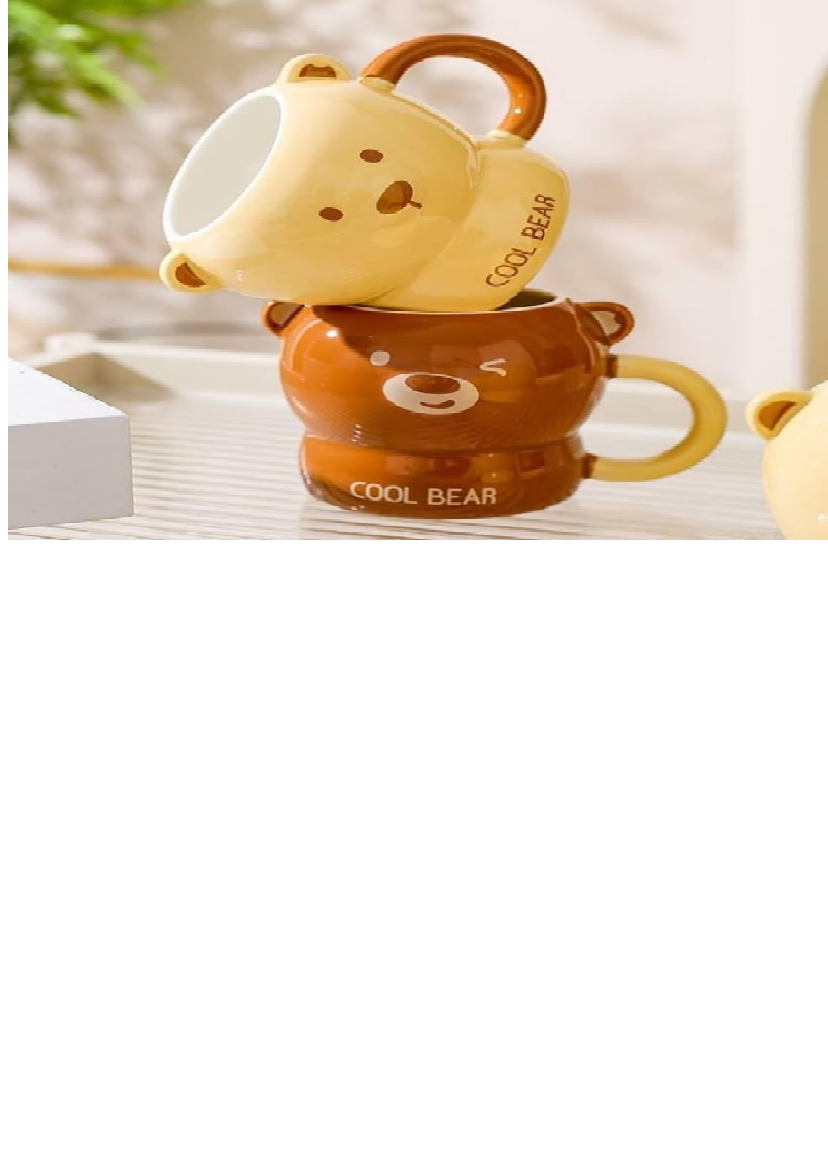 ماگ وارداتی خرس کد5